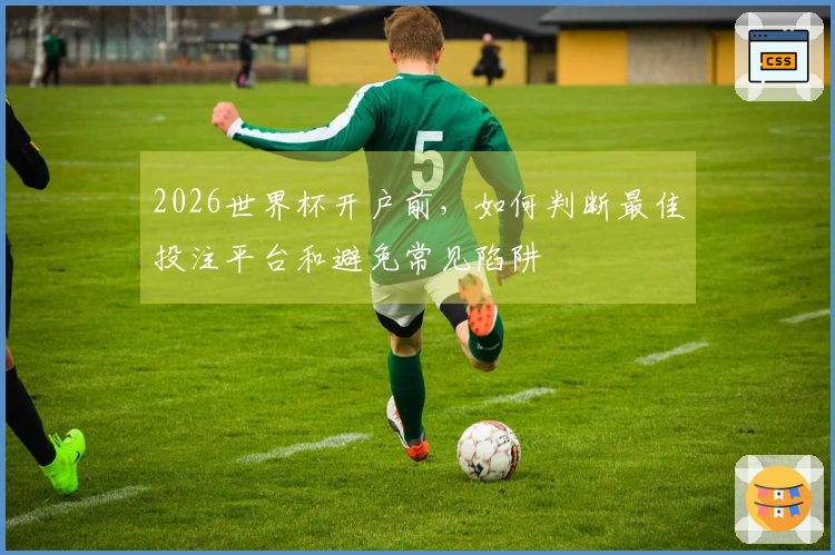 2026世界杯开户前，如何判断最佳投注平台和避免常见陷阱